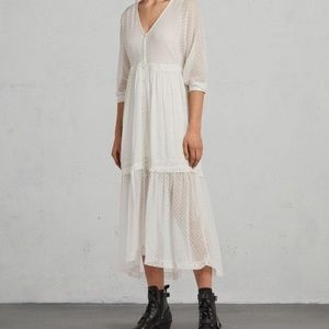 All Saints Polka Dot Dress